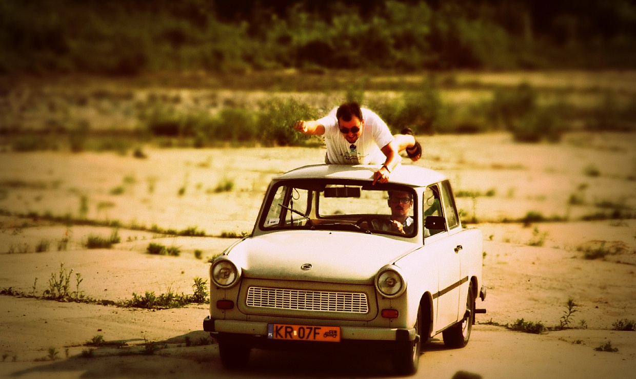 car rent, trabant, communis cars, krakow, a Polish Fiat 'Toddler' car - TRABANT HIRE
